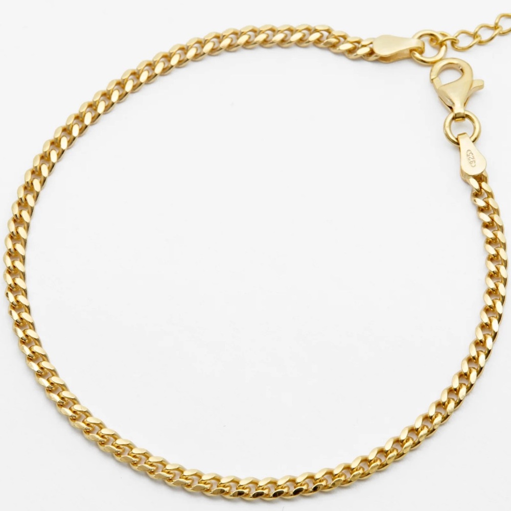 Rellery Dainty Cuban Chain Bracelet